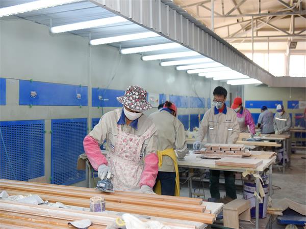 實(shí)木打磨工序